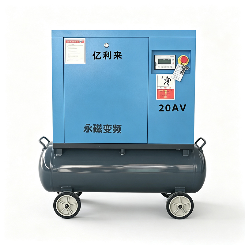 15kW 10~15바 탱크 장착형 고압 VSD 공기 압축기