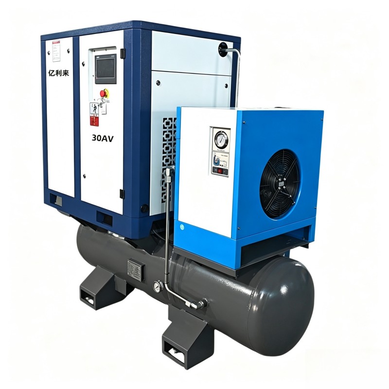 22kW 4 in 1 고정 속도 단일 단계 공기 압축기
