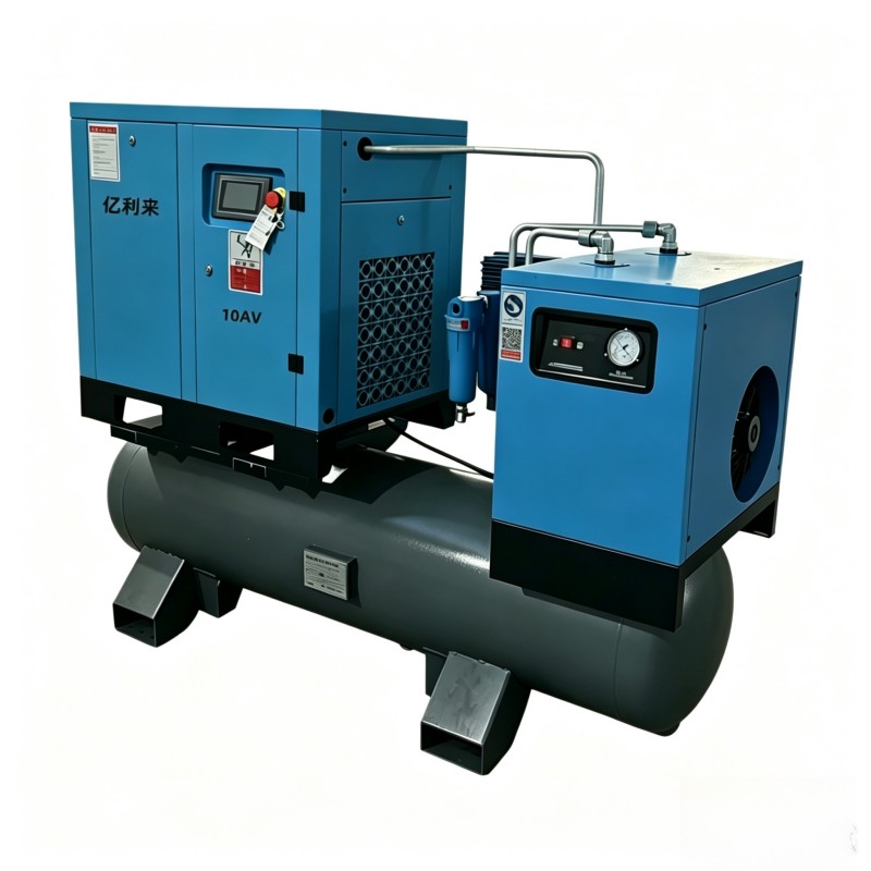 7.5kW 4 in 1 고정 속도 단일 단계 공기 압축기